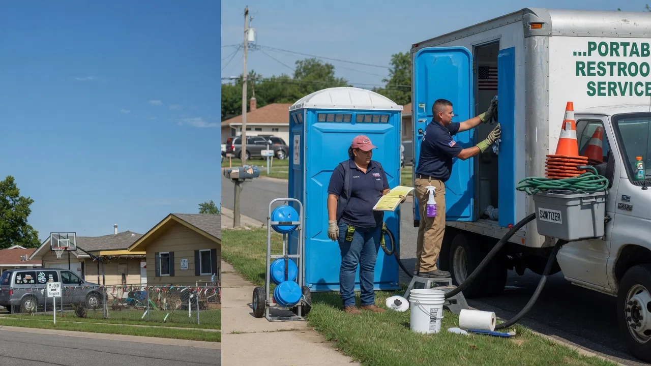 Portable Toilet Rental in Sadler, TX near me
